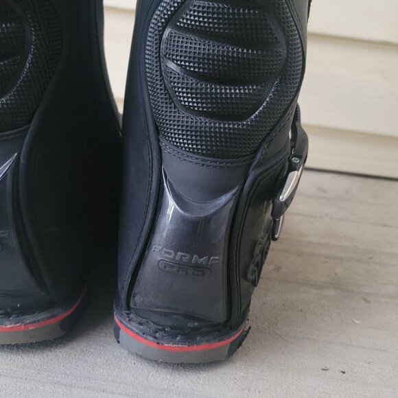 Fox Racing PRO FORMA Motocross BIKE Boots (MATTE BLK & SILVER) US Men's size 14 - Picture 10 of 15